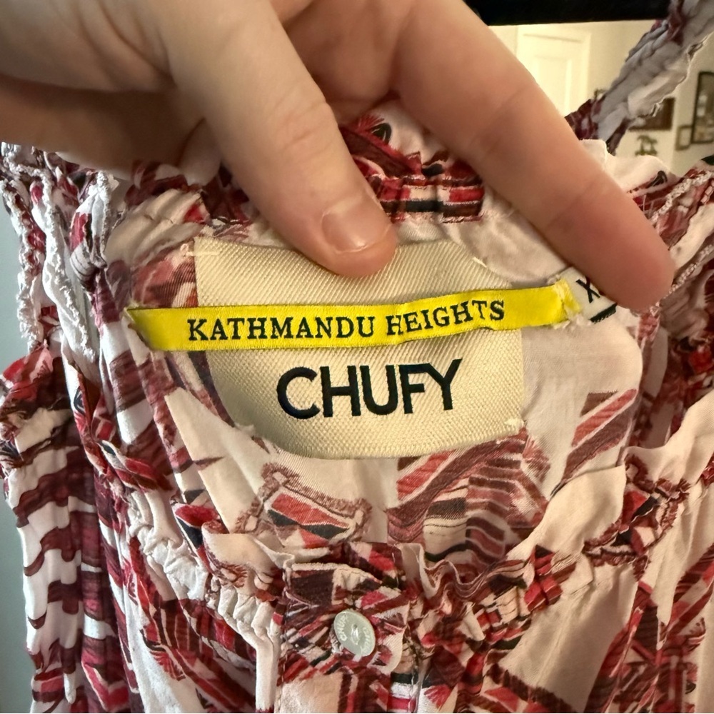 Chufy Kathmandu Heights Printed Maxi Dress - Picture 3 of 5